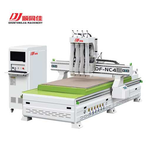 DF-NC4x2数控开料机 板式家具智能切割生产线 全自动上下料+雕刻