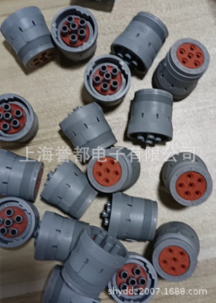 现货HD16-6-12S-B010连接器插头6孔