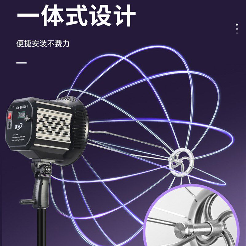 直播间三色灯光直播补光灯主播用A美颜嫩肤led专业摄影灯拍照室内