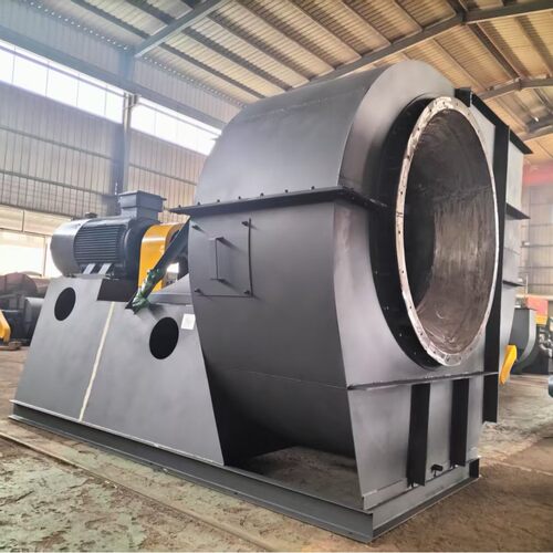 立诺鑫钢厂冶金用G/Y4-7320D/220KW离心风机耐磨耐高温叶轮