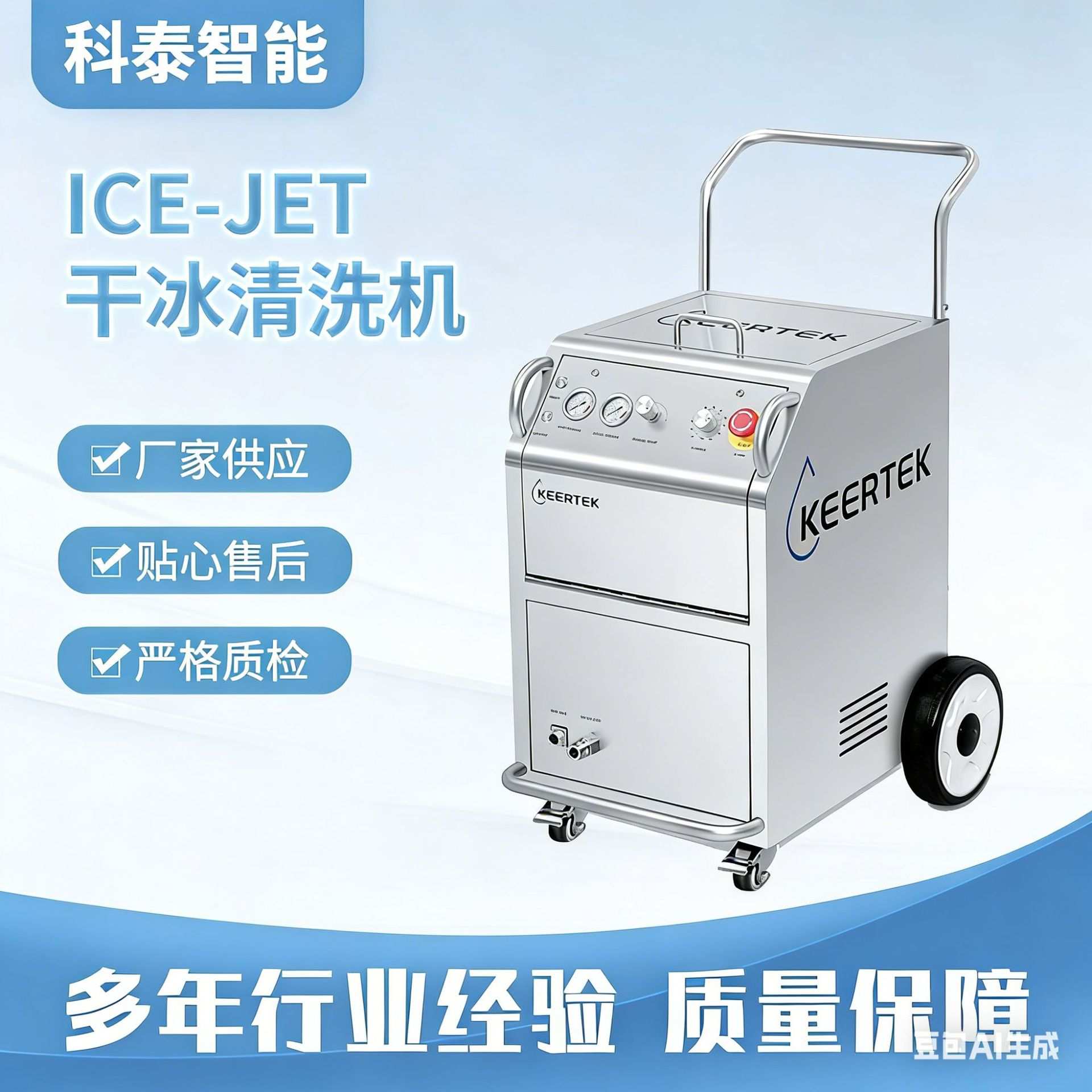 工业级干冰清洗机 电路板清洗设备 无残留无污染干冰清洁机