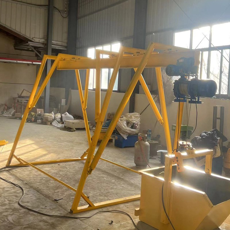 工地用小型吊机室外滑吊建筑滑吊建筑用小型吊运U机直滑式提升机