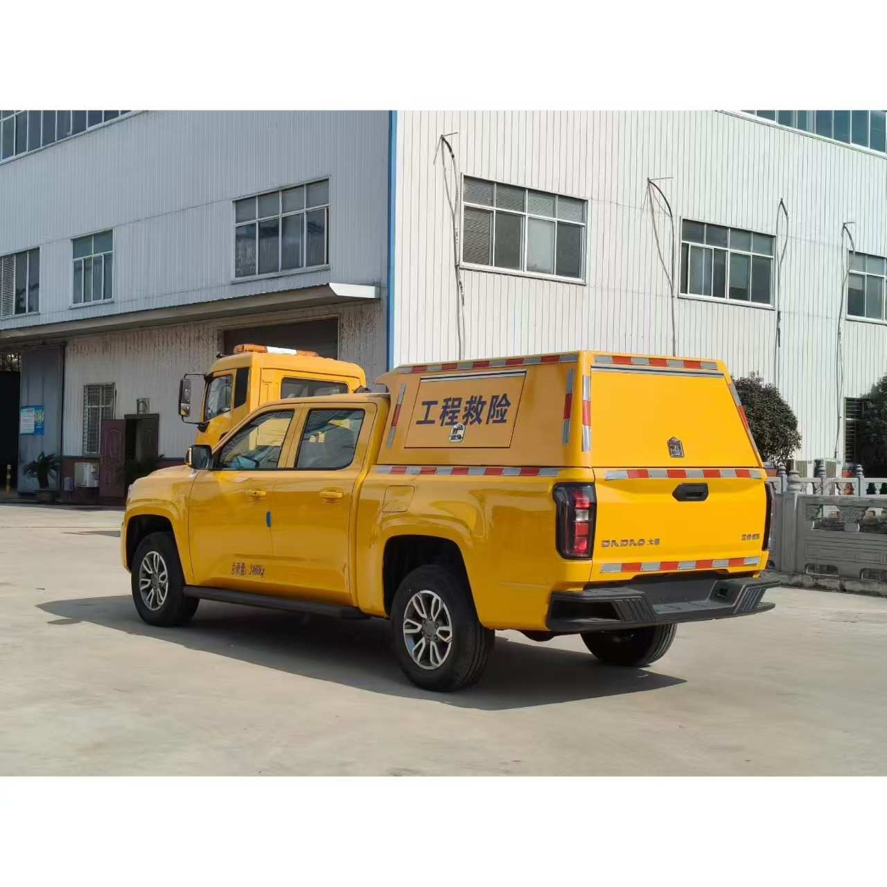 江铃域虎四驱皮卡工程救险车 500方应急抢险排水救险车