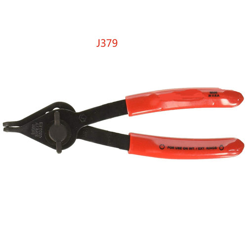 J379轴孔转换90度可调卡簧钳