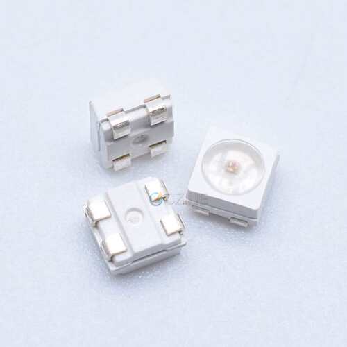 DC5V 3535幻彩rgb内置icb全彩可编程贴片式led灯珠发光二极管