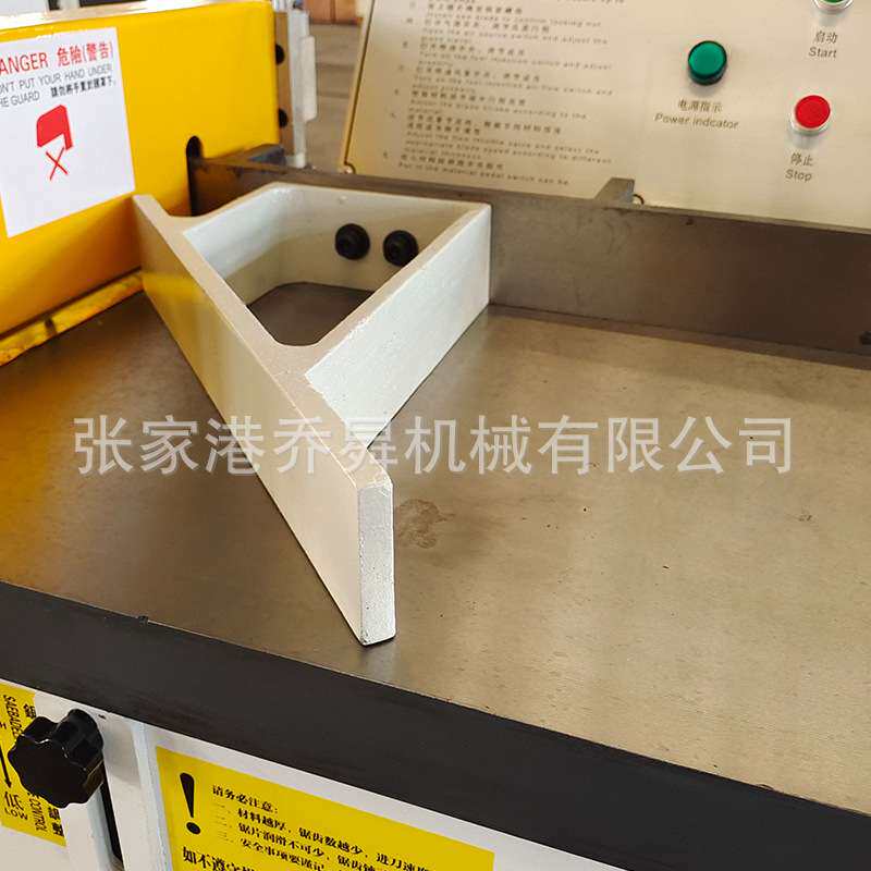 510半自动铝切机铝合金型材门窗边框用切割设备半自动切铝机厂家