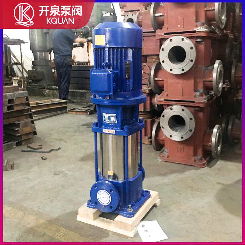 GDL立式多级管道泵高压冲洗泵 铸铁便拆式多级管道离心泵80GDL36