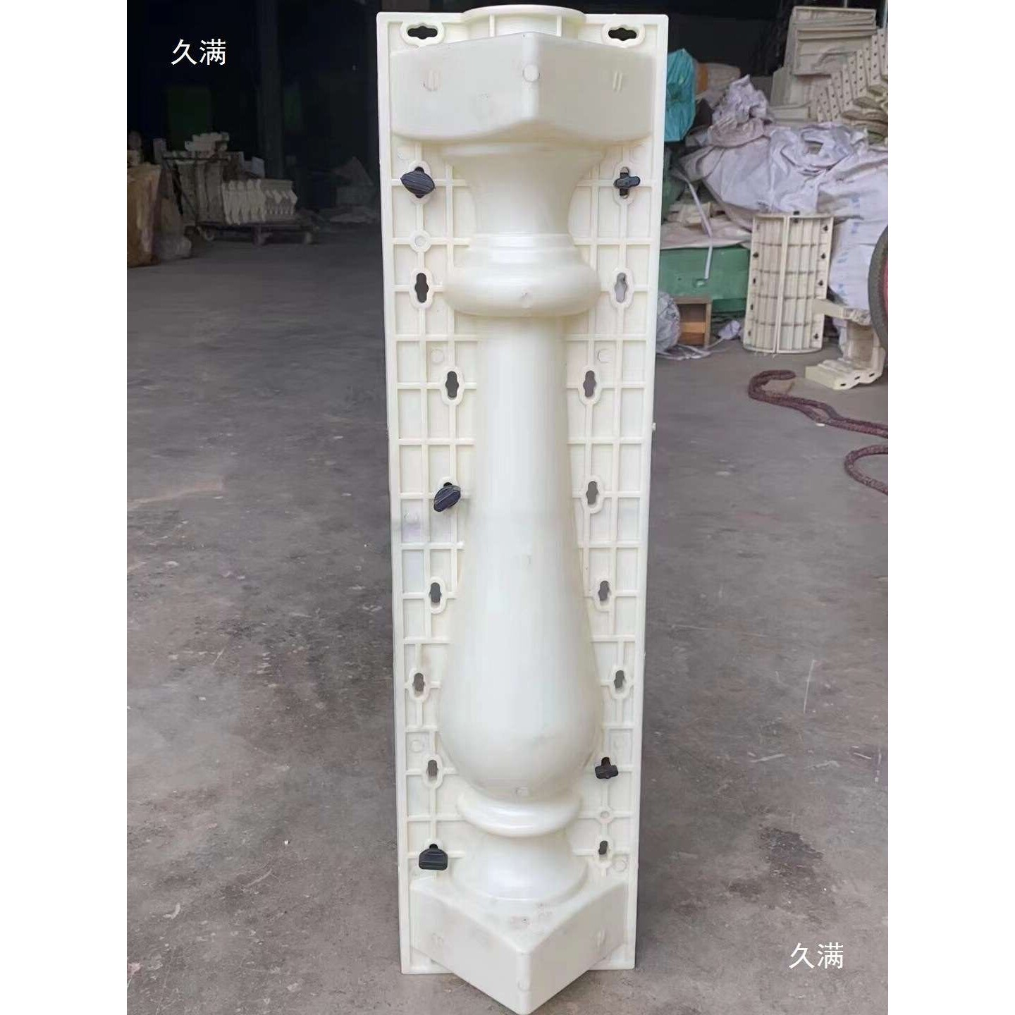 水泥花瓶柱模具新款罗马柱阳台栏杆护栏预制方形花瓶建筑磨具加厚