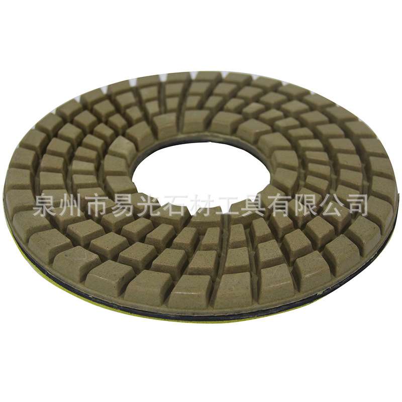 10寸金刚石树脂地板翻新片混凝土磨具大理石抛光片石材打磨250MM