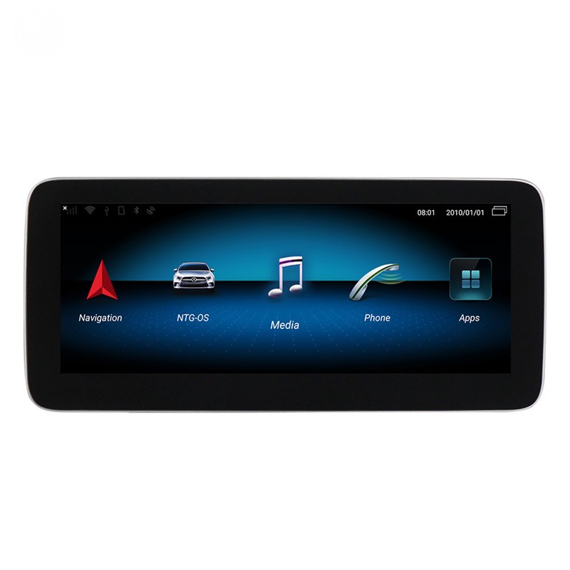 适用于13-19款奔驰Ap级 10.25寸中控安卓智能大屏车机导航carplay