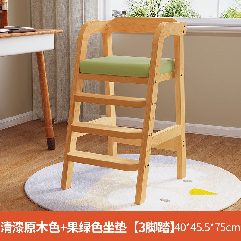 宝宝实木吃饭儿童多功能高脚能成功能椅椅子长椅T椅餐椅家用家用