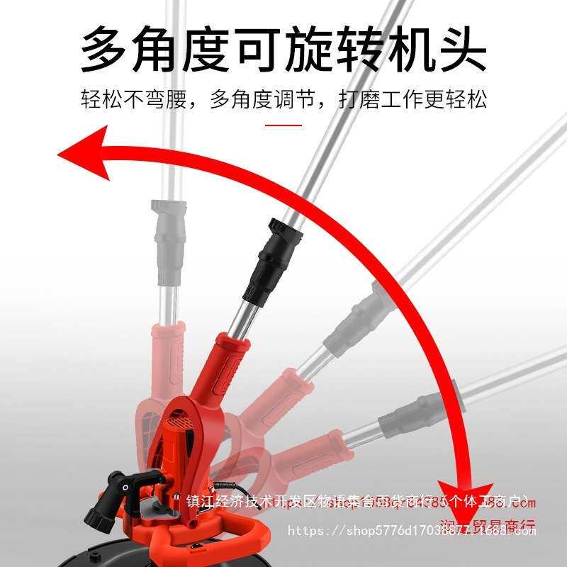 水泥砂浆砂纸机机墙机墙壁砂皮墙面打磨机磨砂光机抛光腻子手持式