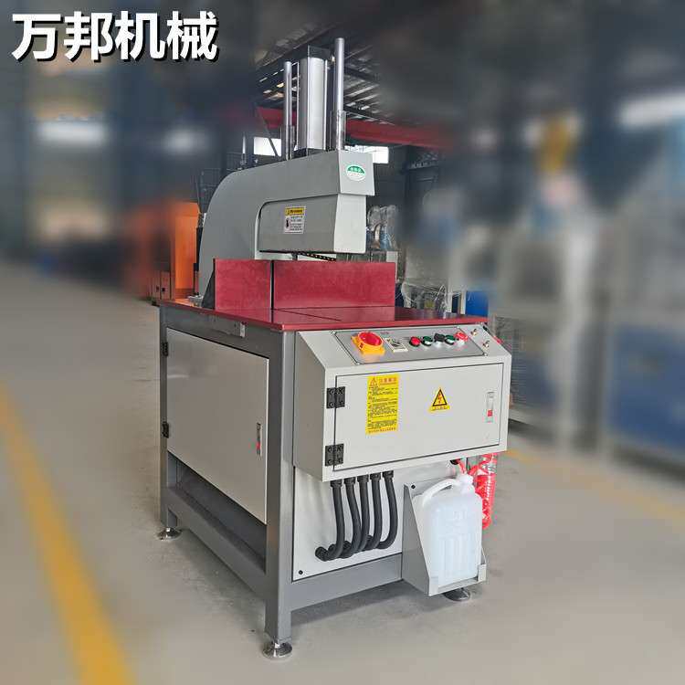 铝型材气动半自动90度铝材铝合金散热器片型材切割机断料锯门窗