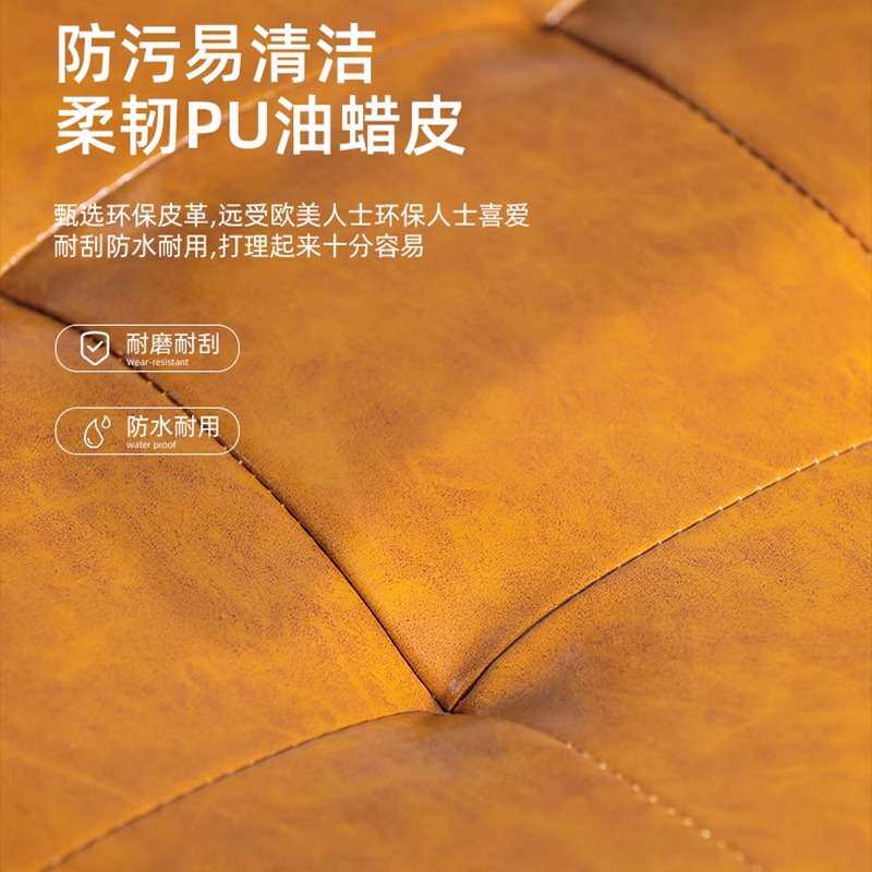 书房电脑椅复古办公椅藤编实木家用书桌转椅座椅升降椅子人体工学