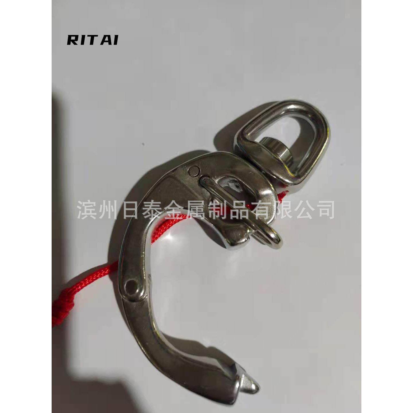 手拉卸扣 不锈钢316快脱卸扣 弹簧卸扣 带保险卸扣 工厂直供