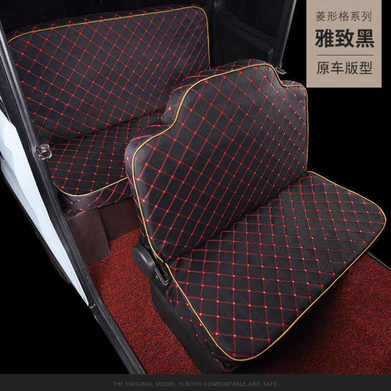 新款坐垫套电动三轮车座套四轮车坐垫套专用现做四季通用盛昊金彭