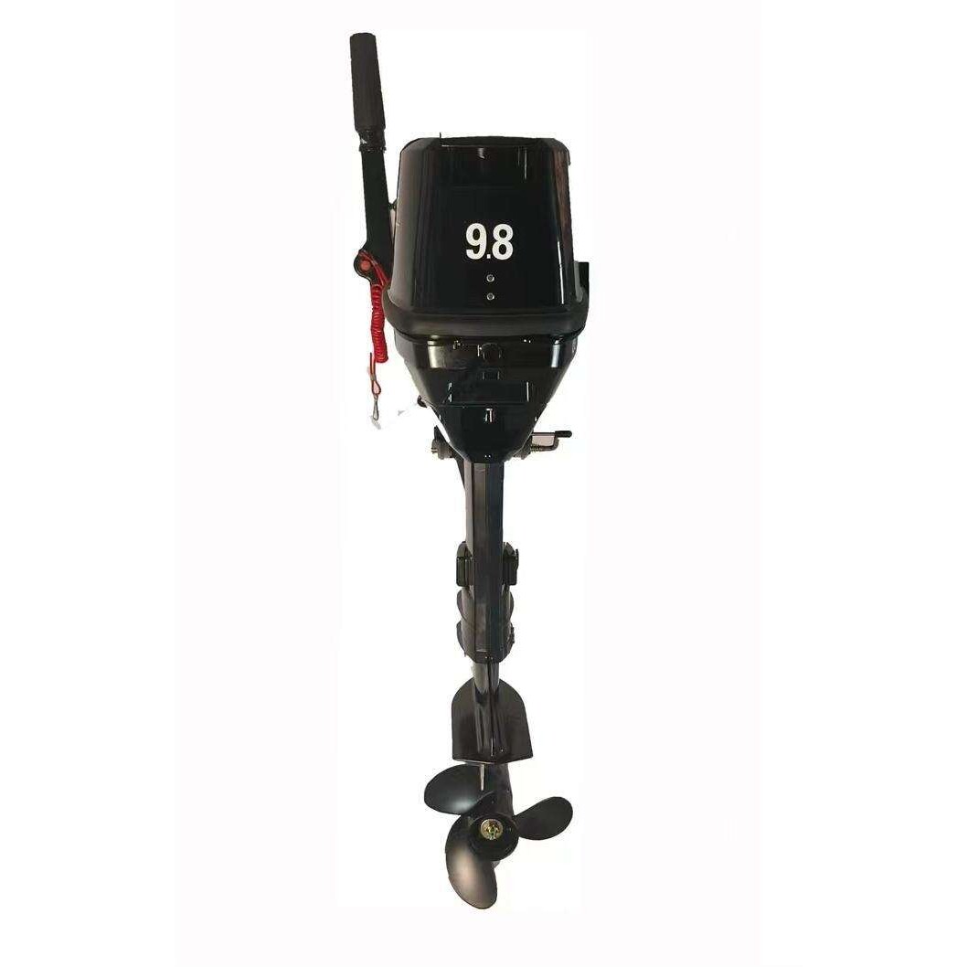 二冲程船外机 9.8HP 马力 舷外推进器 船外机 发动机螺旋桨