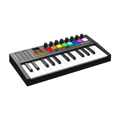 25键MIDI键盘专业电音迷笛控E制器智能便携编曲打击垫键盘