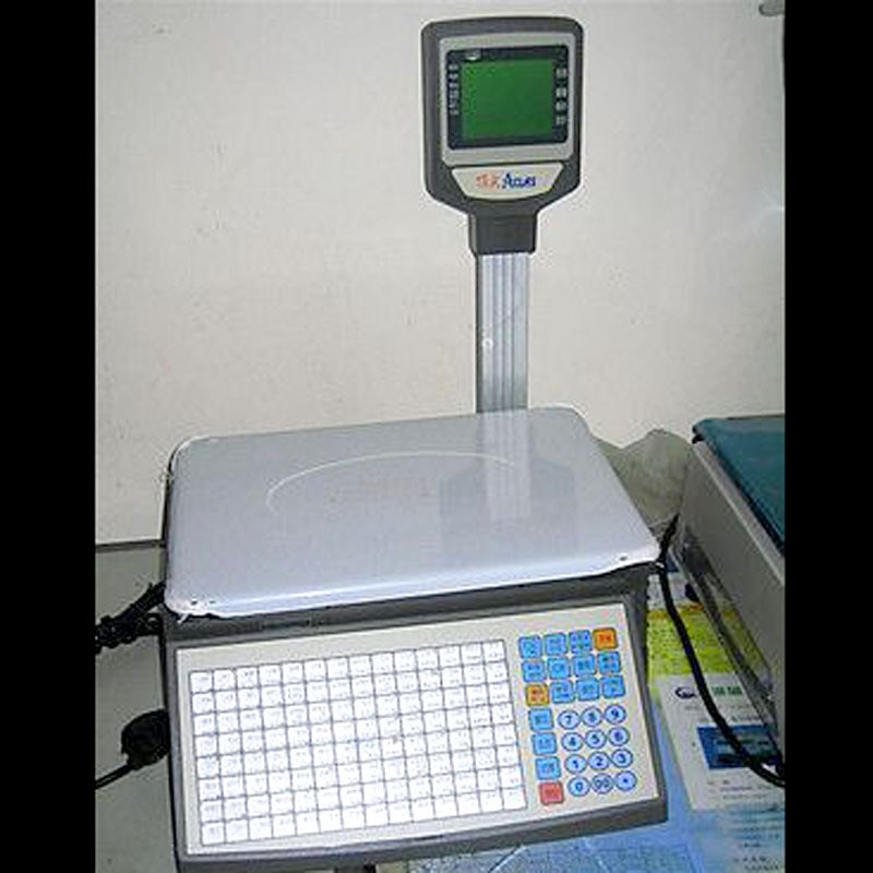 深超市条码秤 g打印秤 标签打印称 不干胶标签电子磅 6KG 15KG 30