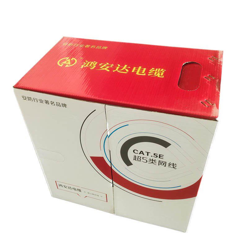 供应超五类d网络线缆家装工程装修非屏蔽数字通信电缆