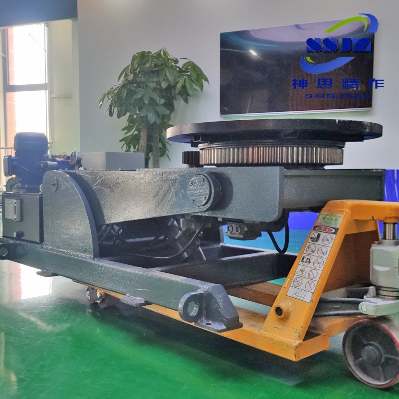 环缝自动焊接变位器管道圆筒焊接旋转台液压升降变位机