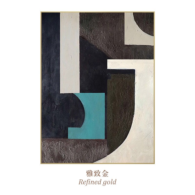 手绘油画《年华》客厅抽象装饰画玄关餐厅挂画意式简约纯手工肌理