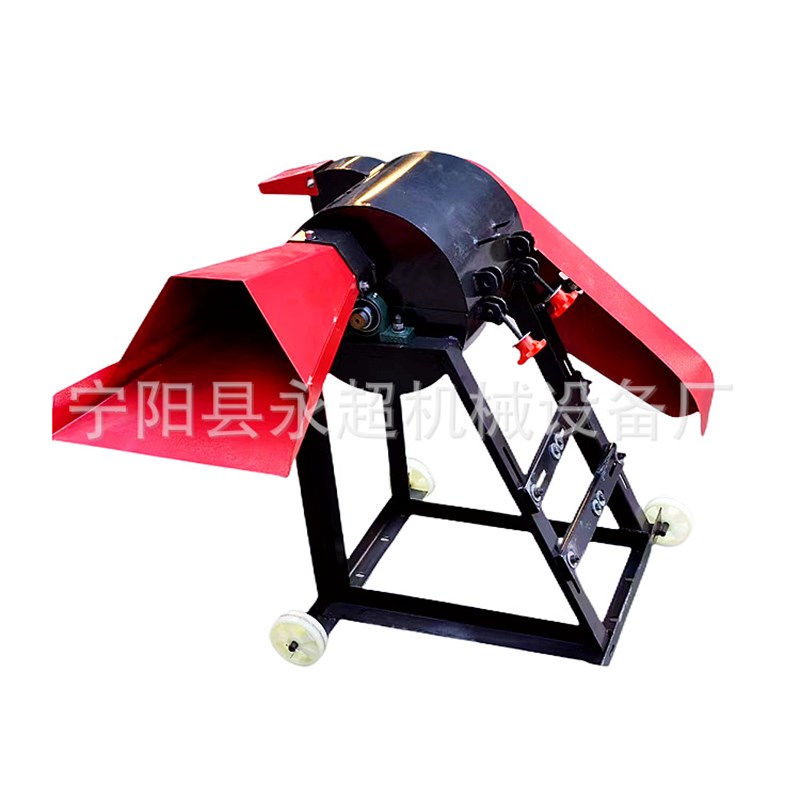 铡黄竹草喂鸡鸭鹅超细铡q草柔丝机220v380v根据要求发货青草秸秆