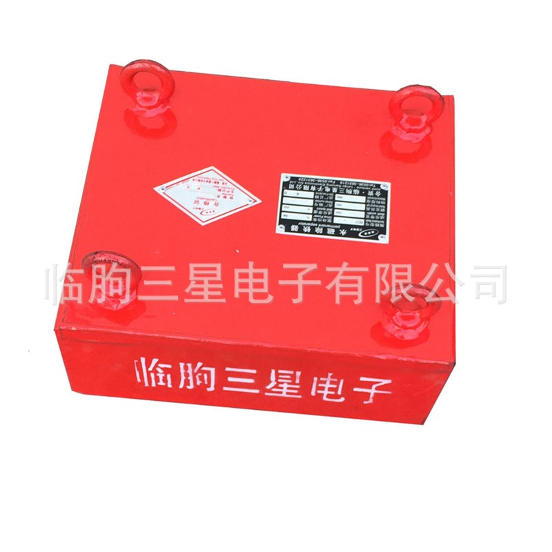 永磁除铁器输送带悬挂式强磁除铁机 方形工业矿场大吸铁石磁选机