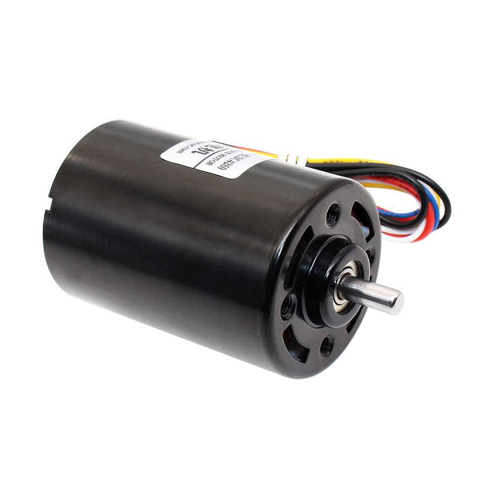 驰海电机厂家直径42mm无刷4260全息风扇广告旋转灯牌电机12V 24V
