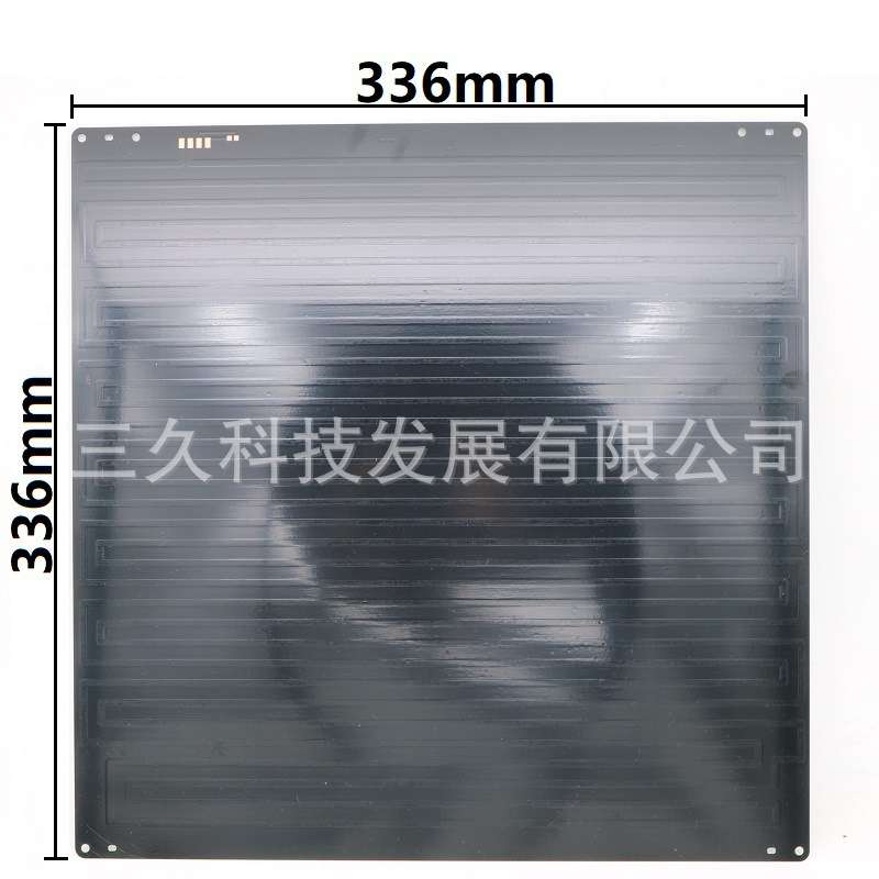 UM2+铝基加热板 3D打印机热床 336mm大尺寸工作平台底板新品 24V