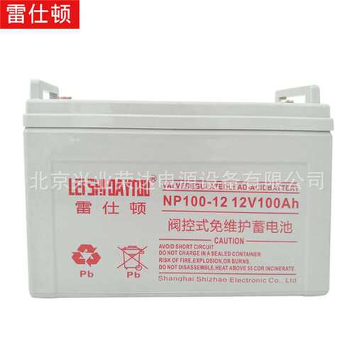 LEISHIDAYTOU雷仕顿蓄电池NP12-65 胶体电池12V65AH免维护电池