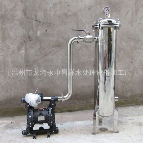 不锈钢2号袋式油漆涂料过滤机组