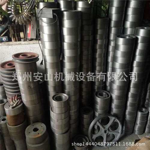 JZC350型水泥搅拌机配件摩擦胶轮 JSc500混凝土搅拌滚轮 400托轮