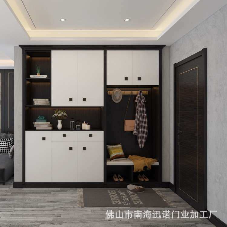 白色卧室木门 整套 室内房间烤漆实木门 简欧风格套装木门
