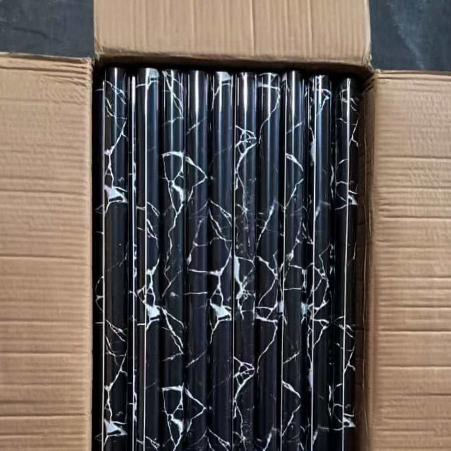 仿大理石瓷砖墙贴厨房贴纸防水卫生间3d立体客厅电视背景自粘墙纸