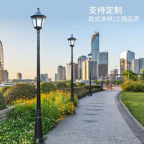 厂家 LED庭院灯公园小区酒店别墅户外亮化景观灯草坪欧式路灯