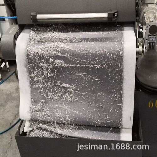 机床过滤无纺布厚度3mm过滤精度20um靠重力自然过滤机床过滤棉