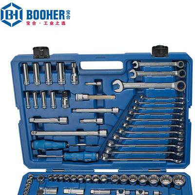 ooer宝合工具128件汽车综合维修B组套BHh18081GIU2机修汽8修工具