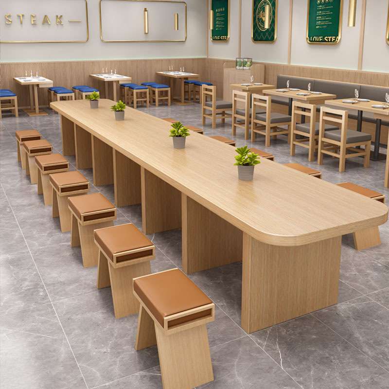 主题饭店餐厅卡座沙发靠墙实木高档酒店咖啡厅西餐厅桌椅组合