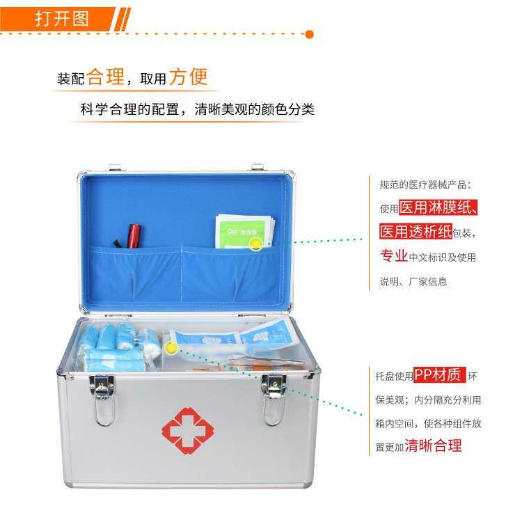 科洛CROR 村医出诊箱专业医生巡诊箱 卫健委清单出诊箱ZS-L-014E