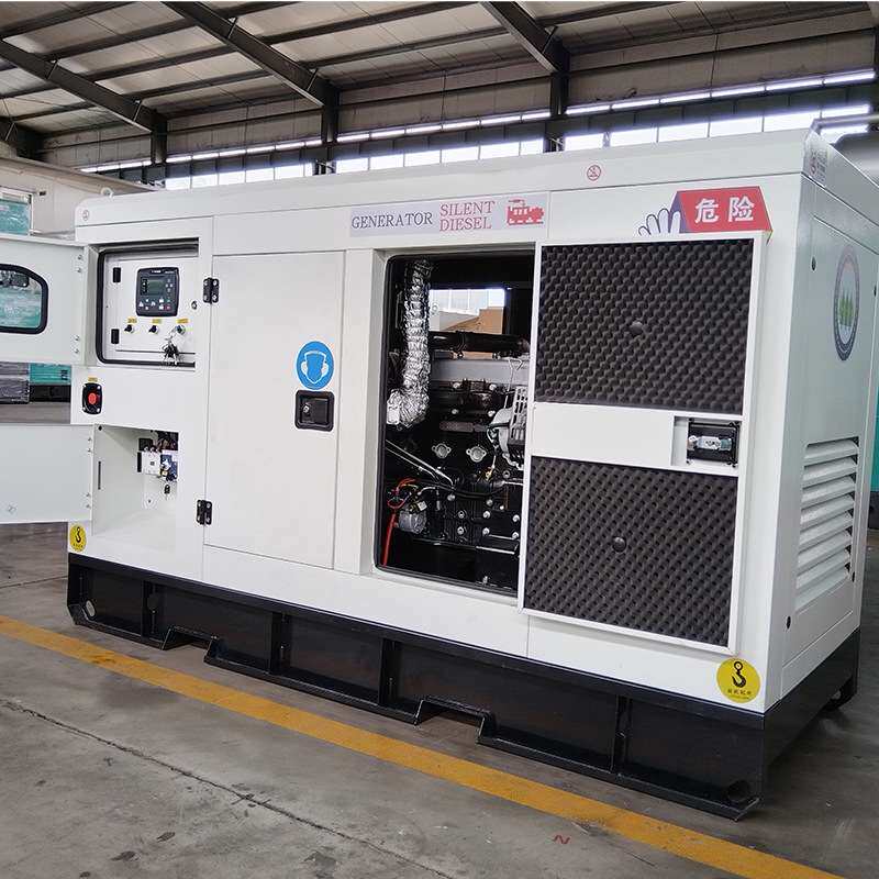 上柴50KW100KW柴油发电机组博创工厂静音型发电机低噪音低油耗
