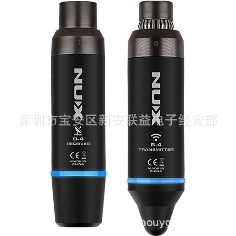 NUX B3充电无线系统发射接收器B-4话筒麦克风无线连接系统2.4GHz