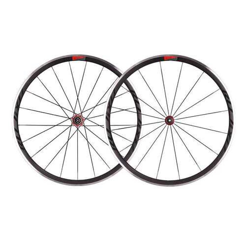 120响RUJIXU700C公路车轮组碳纤管花鼓前二后五轴承C/V刹30mm框高