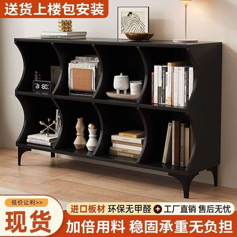 简约现代书柜门厅柜收纳柜客厅柜储物餐边柜室内收纳柜创意格子柜
