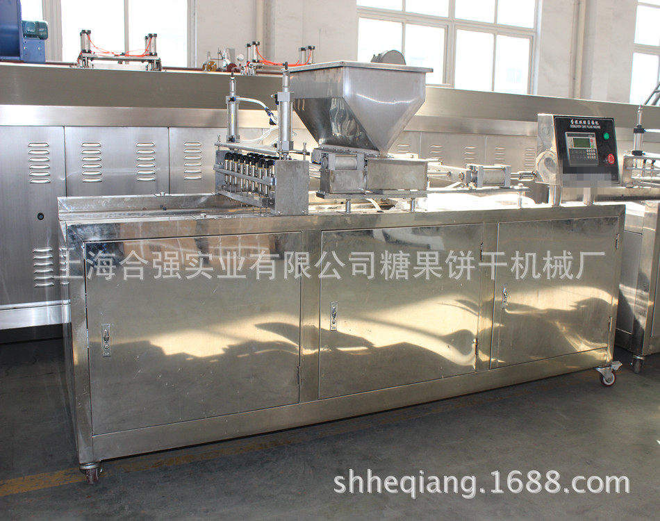 新品款蛋黄派成型机蛋糕注馅机器磨堡蛋糕成套生产线食品机械