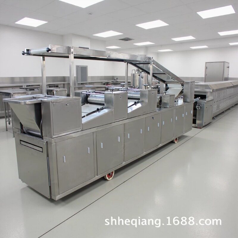 饼干生产线儿童磨牙棒饼干烤炉机械全自动卡通饼干成型机设备厂