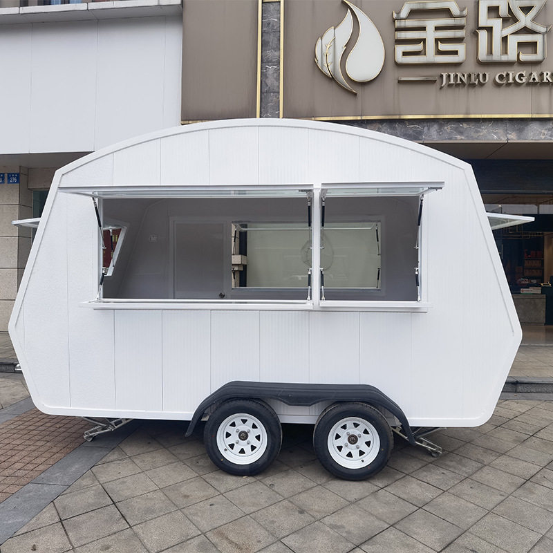 电动移动餐车可移动式路边美食餐饮车网红打卡售卖车小吃车