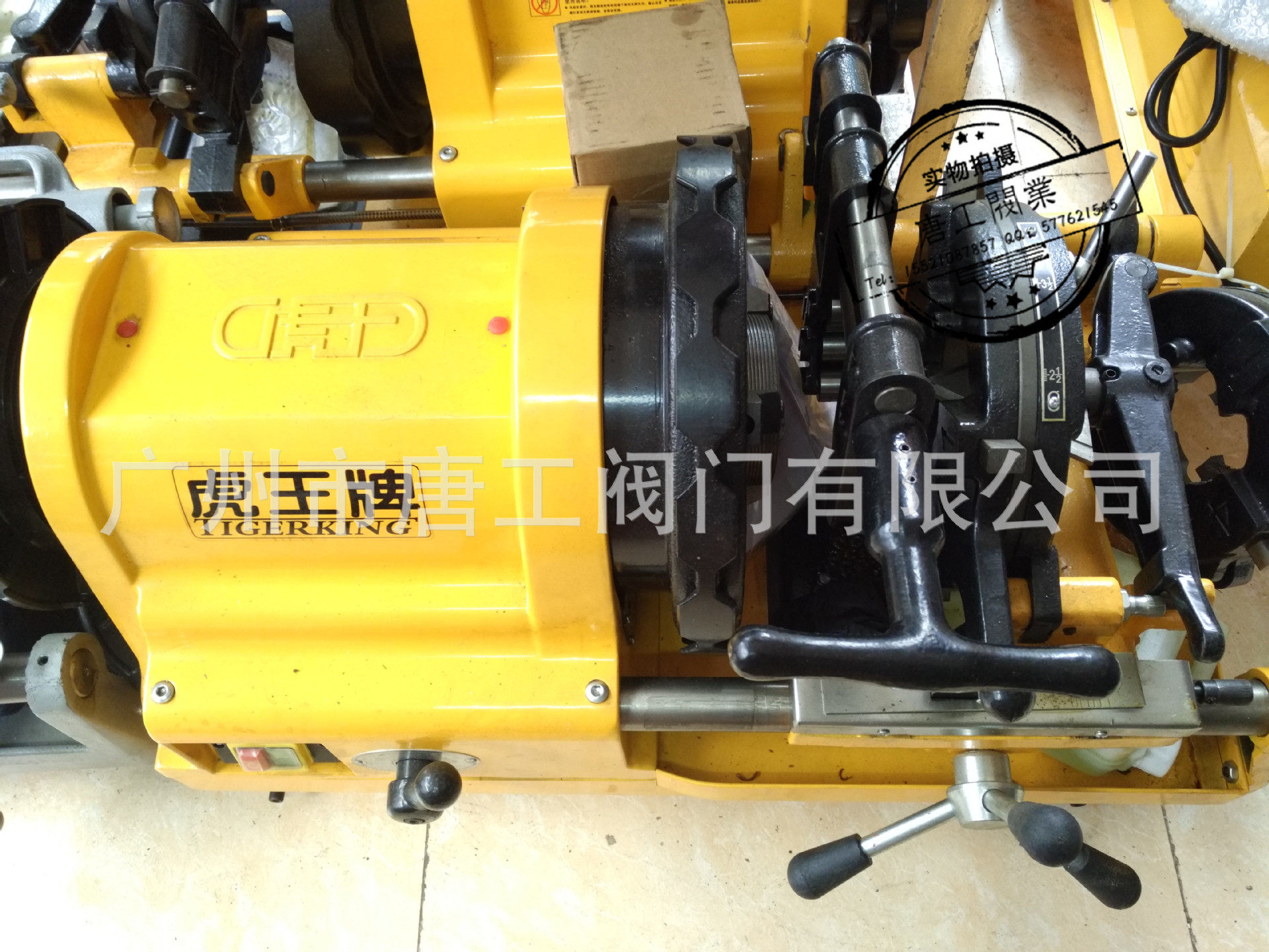 厂家直供多功能切管套丝机SQ100D1绞牙机车丝机电动钢管车牙机