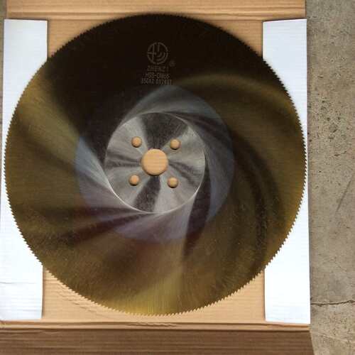 锯片W5/W6/W9/M42圆锯片 350*32*2.0mm钛金涂层高速刚圆锯片