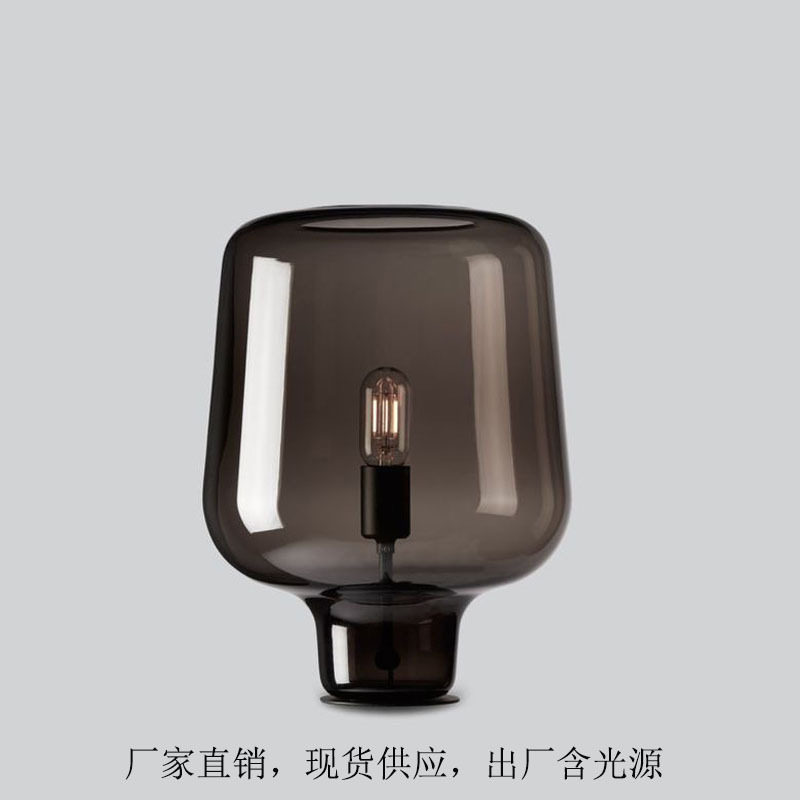 北欧简约创意玻璃装饰台灯